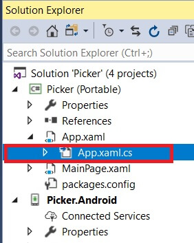 Picker Working Arithmetic Operators Android UWP Using Xamarin.Forms